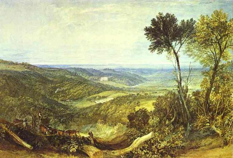 J.M.W. Turner The Vale of Ashburnham France oil painting art